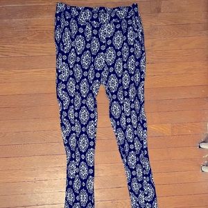 Patterned Thin Jogger Pant